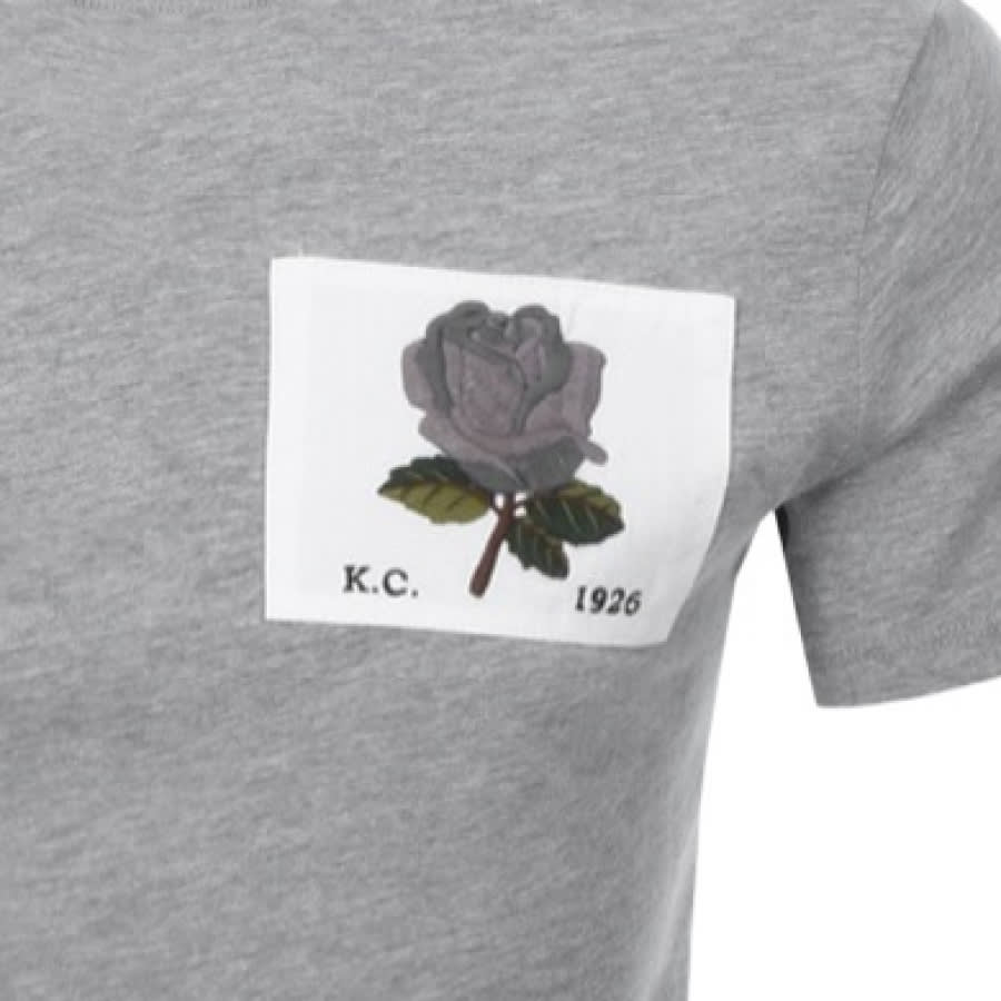 Alternative Image for ProductKent And Curwen Rose T Shirt Grey3